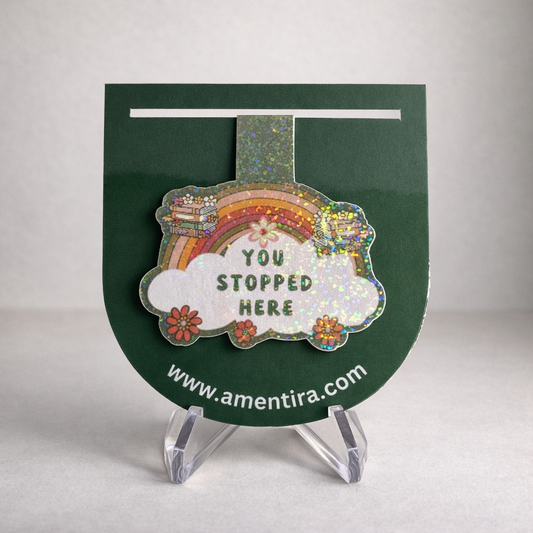 You Stopped Here Lesezeichen