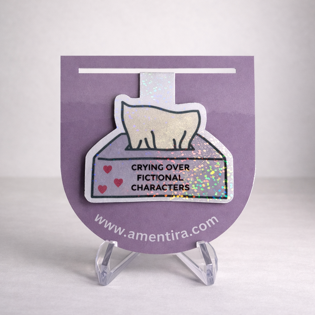 Crying Over Fictional Characters Lesezeichen