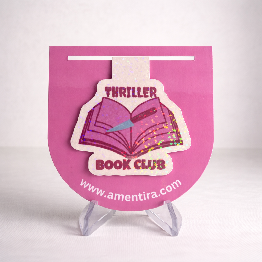 Thriller Book Club Lesezeichen