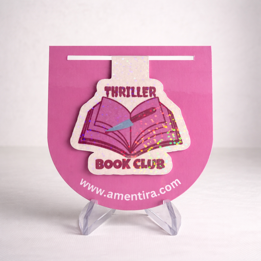 Thriller Book Club Lesezeichen