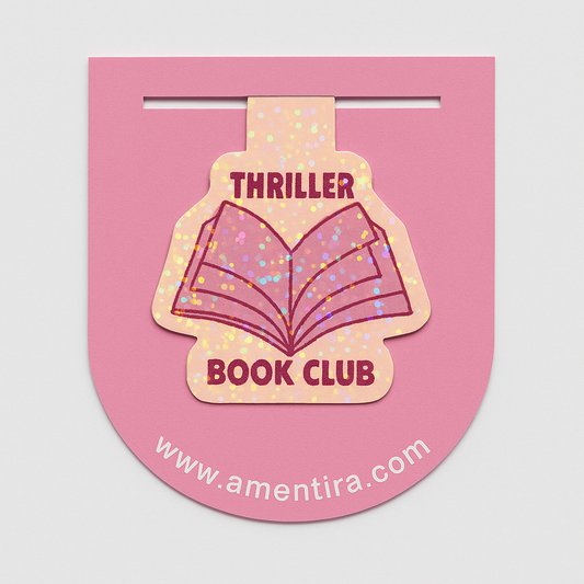 Thriller Book Club Lesezeichen