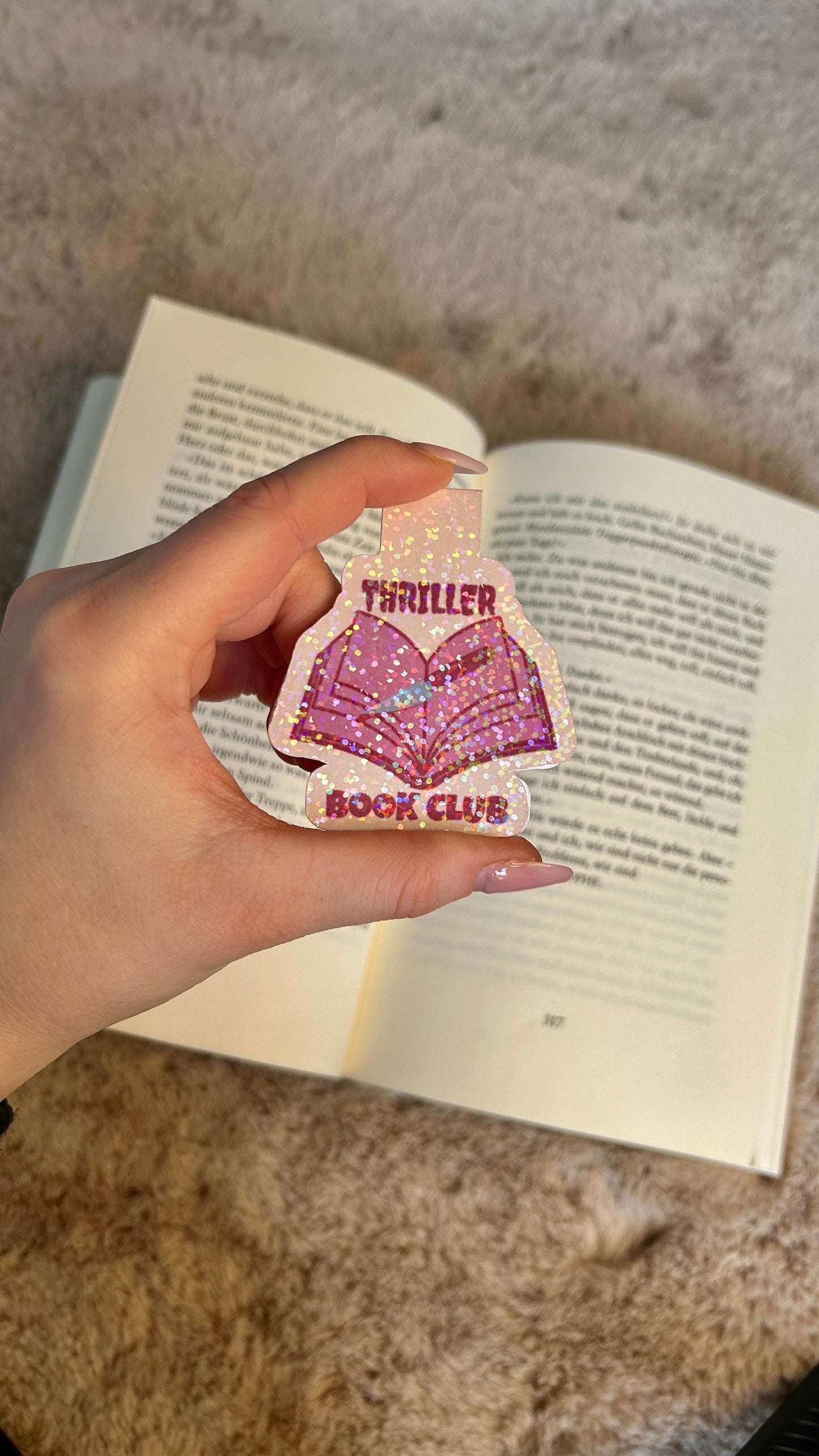 Thriller Book Club Lesezeichen